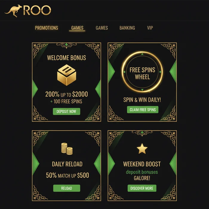 Roo Casino Bonus
